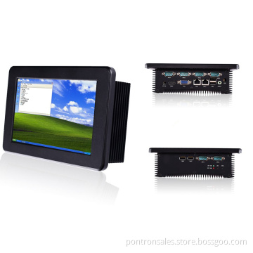 7'' Embedded Industrial Touch Panel PC with Atom N2800 Dual Core 1.8GHz